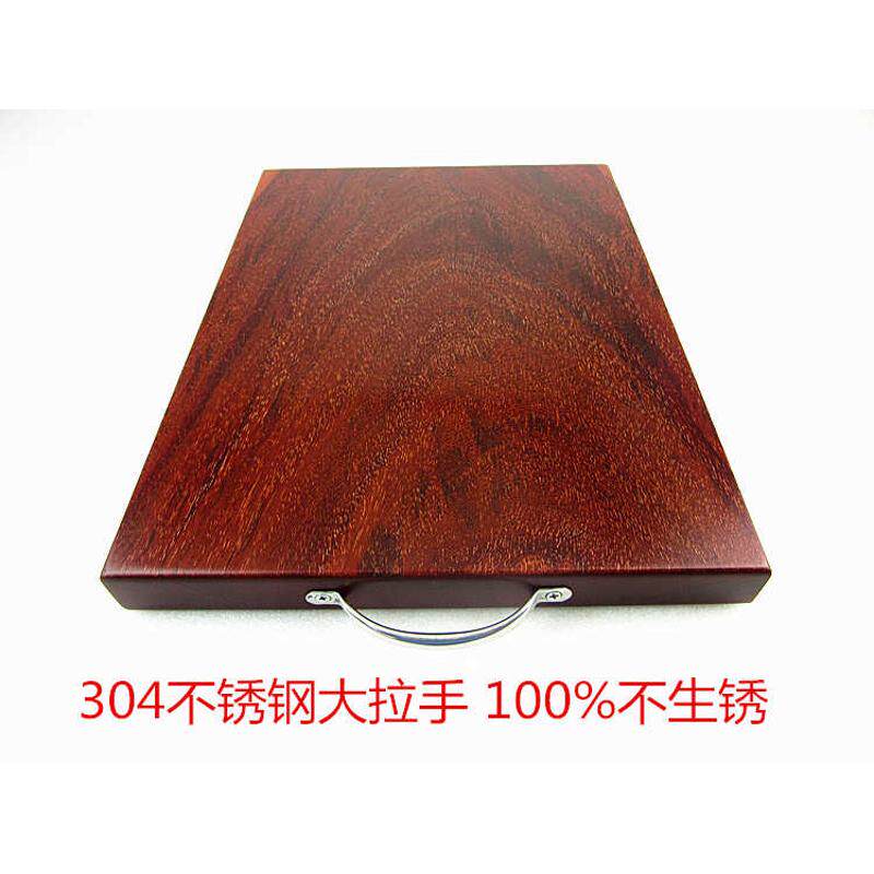 越南铁木菜板整块抗菌面板实木砧板独板大号家用整木案板刀板防裂