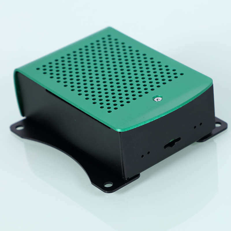 树莓派主板外壳金属铝合金2/3代B+型散热壳机箱主板防尘盒子配件