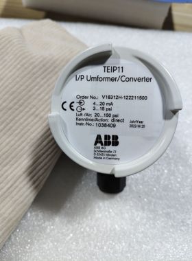 ABB TEIP11 V18312H-122211500 定位器 全新现货议价