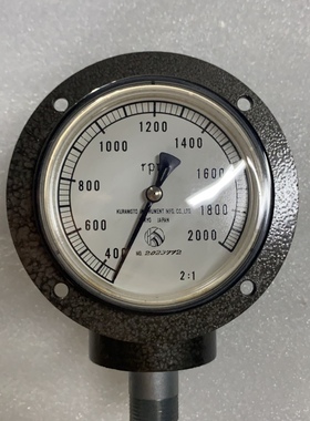 KURAMOTO 2023772 0-2000rpm 转速表全新现货议价