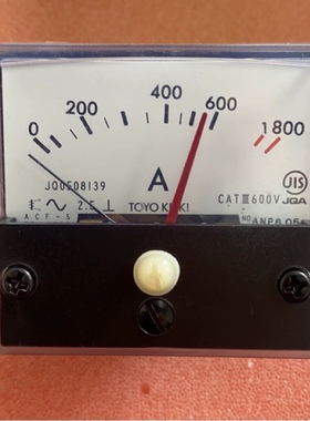 TOYO KEIKI FS5A CATIII600V 船用安培表现货议价