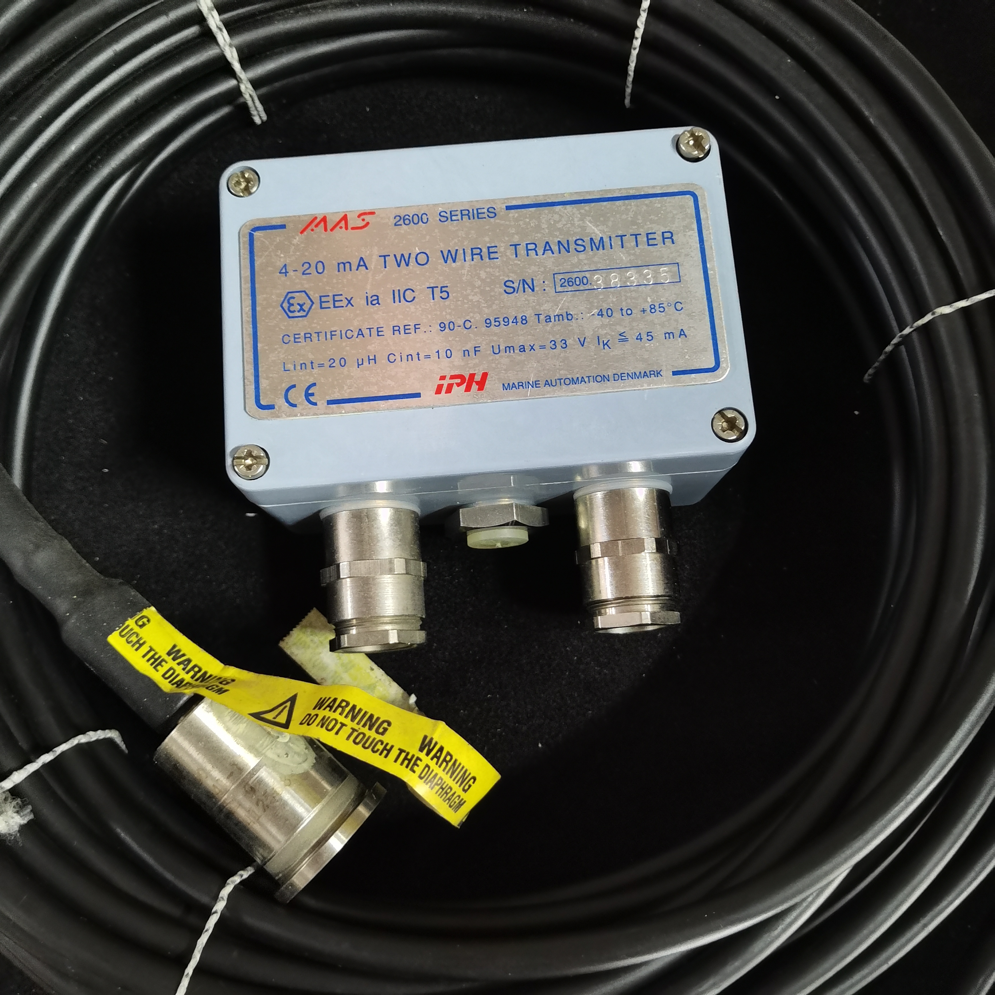 EMERSON MAS2600-G40-20-4/5P 3.5bar 传感器模块 全新现货议价