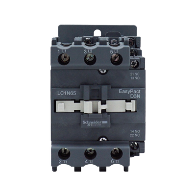 施耐德LC1N65交流接触器1开1闭
