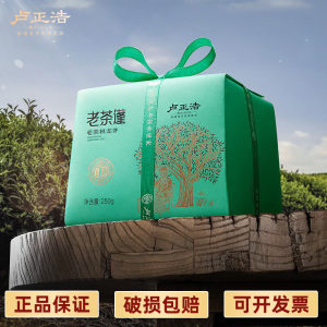 卢正浩老茶蓬龙井茶250g特级2024新茶明前春茶纸包自饮品鉴装