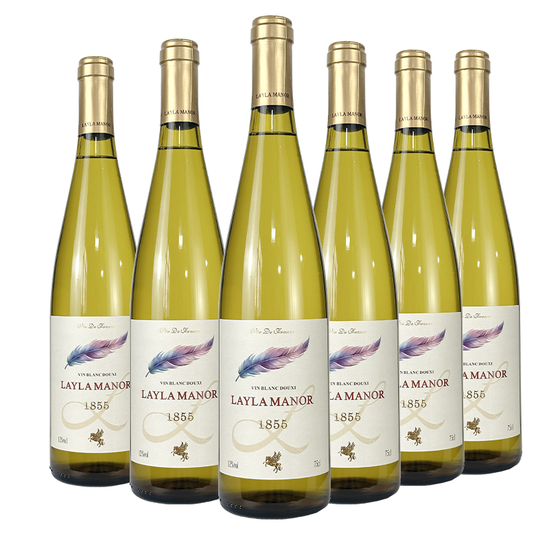 蕾拉甜白葡萄酒法国原瓶海鲜正品