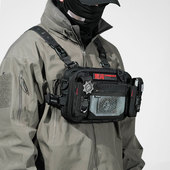 ALPHA大号惊鸿胸挂包机能风战术二次元 机能痛包单肩斜挎包