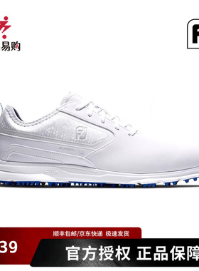 FootJoy(FJ)高尔夫男鞋无钉Superlites XP巡回赛轻量防水运动鞋