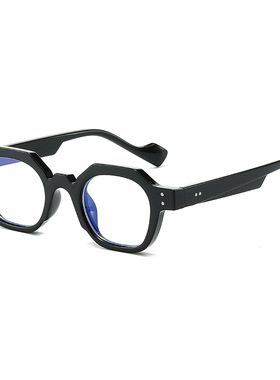 英国moleubak多边形潮流太阳镜男女高级感ins粗黑框痞帅墨镜防