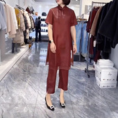 盘扣宽松显瘦两件套 高端复古新中式 英国moleubak夏季 新款
