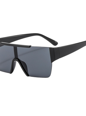 英国moleubak新款无框连体塑胶太阳镜 个性时尚男女墨镜 欧美