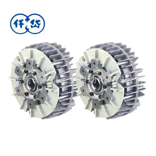 Chaintail仟岱风冷式中空轴ZKE2S5AA木工机械用磁粉电磁制动刹车
