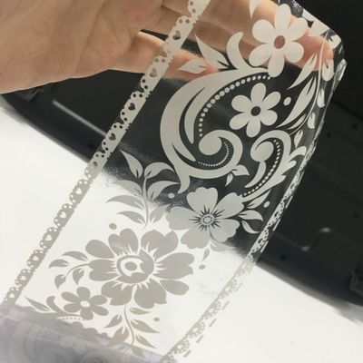 新款墙贴 窗花蕾丝花边镜子贴纸 现代玻璃贴门店装饰壁纸腰线