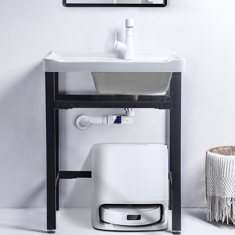 搓板盆免打孔不用靠墙女生能装