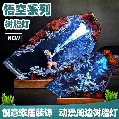 创意爆款灯LampResinEpoxy手工制