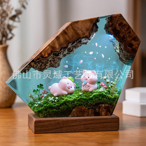新款创意热销治愈系粉红小猪微