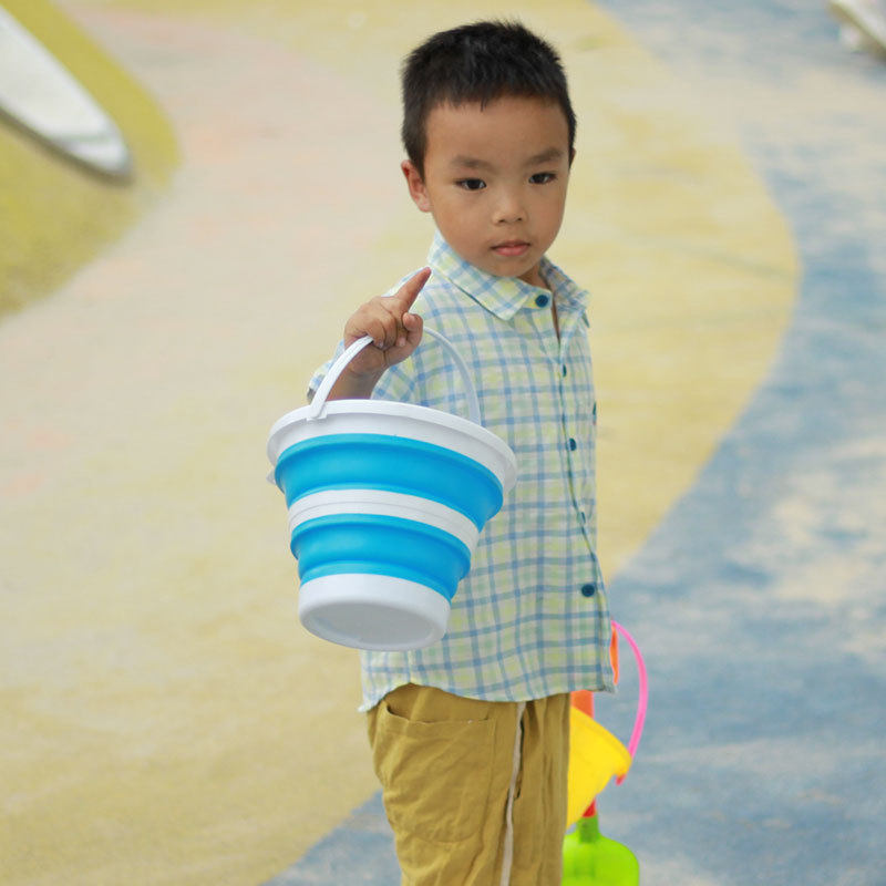 可折叠桶水桶便携式旅行多功能小桶家用伸缩桶洗车桶打水桶美术储