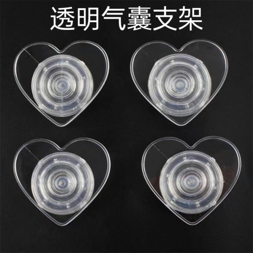 透明气囊支架高 懒人隐形手机壳指环扣可替换磁吸泡泡凹槽diy素材