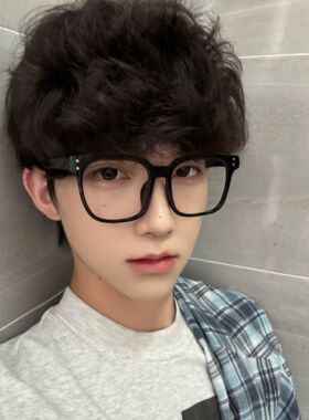 复古大框眼镜近视镜架防蓝光平光镜tr90眼镜框吴83017