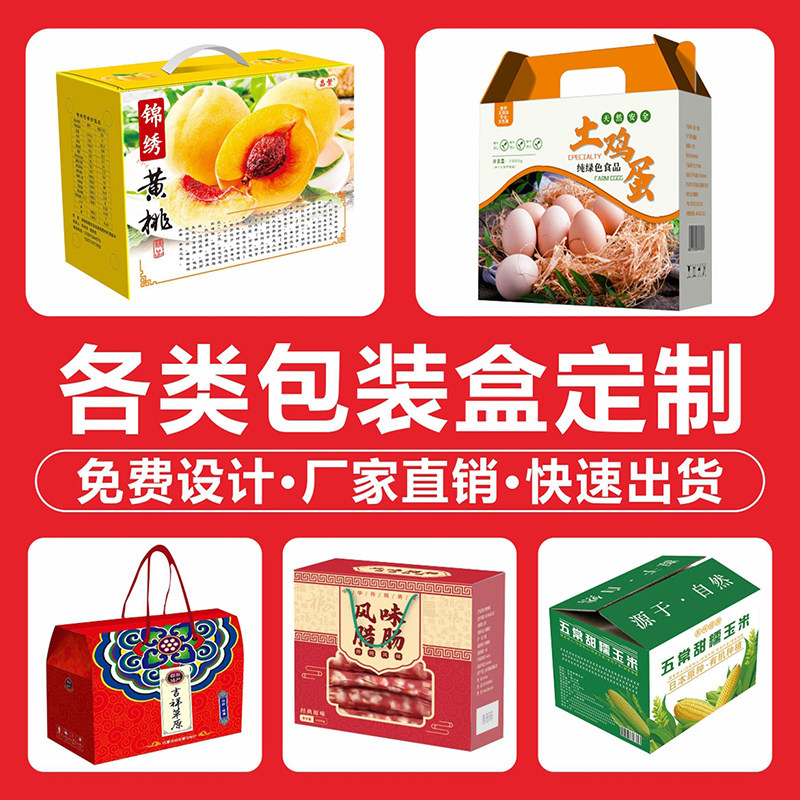 飞机盒翻盖天地盖白卡盒设计瓦楞
