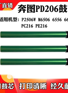 适用于奔图PC/PE206 PD206鼓芯P2506W M6506 M6556 M6606感光鼓芯