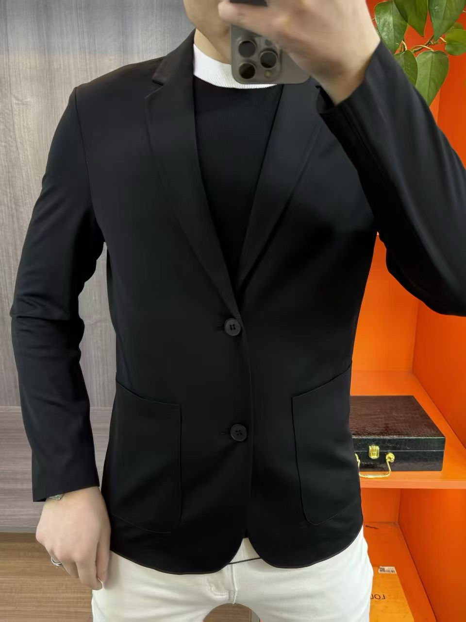男士秋季新款商务西服2026时尚潮