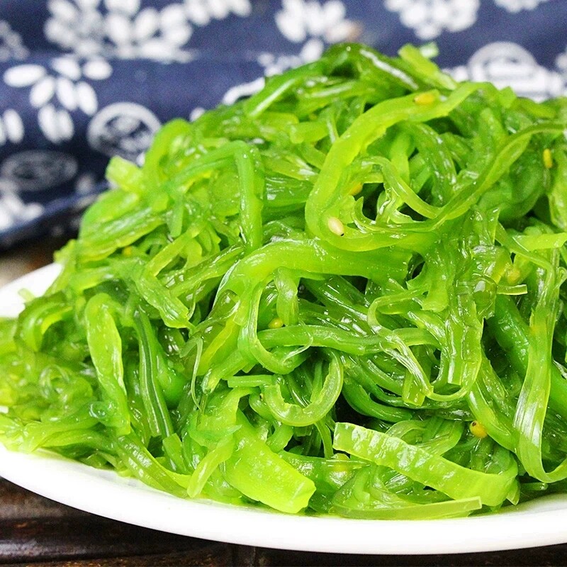 海藻沙拉裙带菜即食寿司梗丝海草海带丝开袋即食下饭咸菜散装小菜