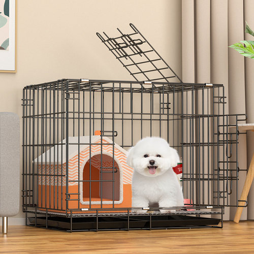 狗笼子小型犬室内折叠