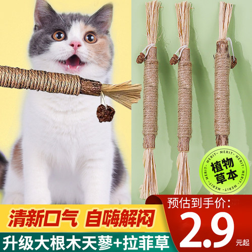 木天蓼磨牙棒猫玩具（仅限一份）