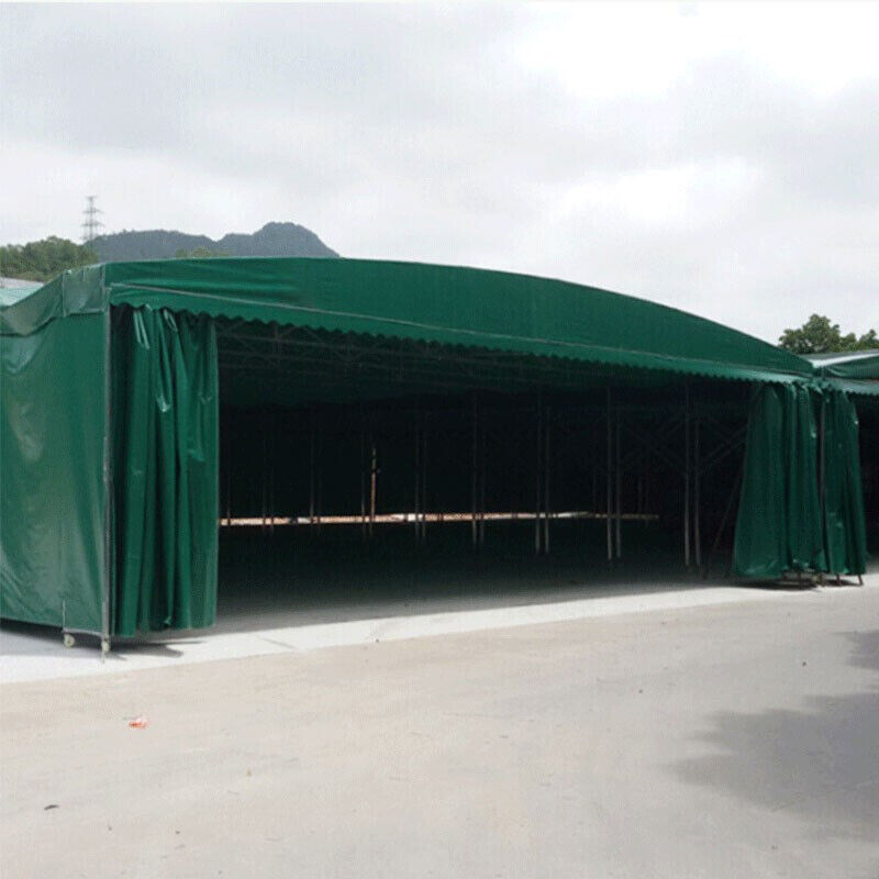金衣客伸缩式雨棚推拉篷车棚移动汽车雨棚遮阳烧烤大排档折叠伸缩