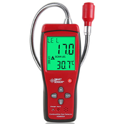 希玛AS8800A可燃气体检测仪数显易燃气检漏仪液化气沼气声光报警