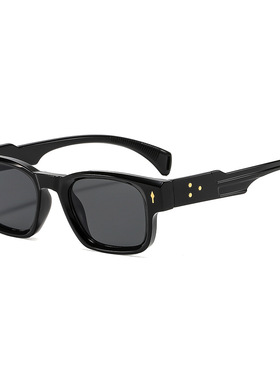 日本cherry kitty新款方形太阳镜 欧美时尚箭头铆钉五角星装饰