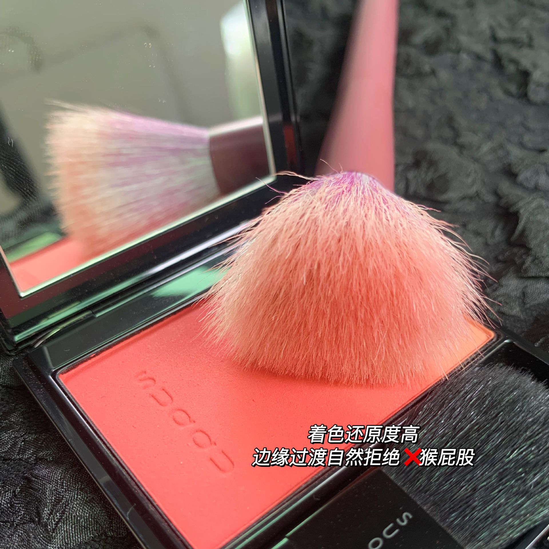 新款推荐点彩刷天花板！faiccia 霏汐点彩刷羊毛腮红刷若有似无欲