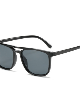 日本cherry kitty复古平顶太阳镜 时尚双梁方形墨镜男女户外旅行