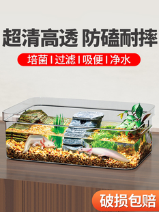 德国六角恐龙专用缸蝾螈饲养缸长方形生态亚克力鱼缸客厅小型家用