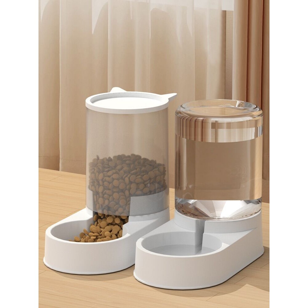宠物饮水机猫咪自动喂食器狗狗喝水器流动水不插电喂水壶大容量碗