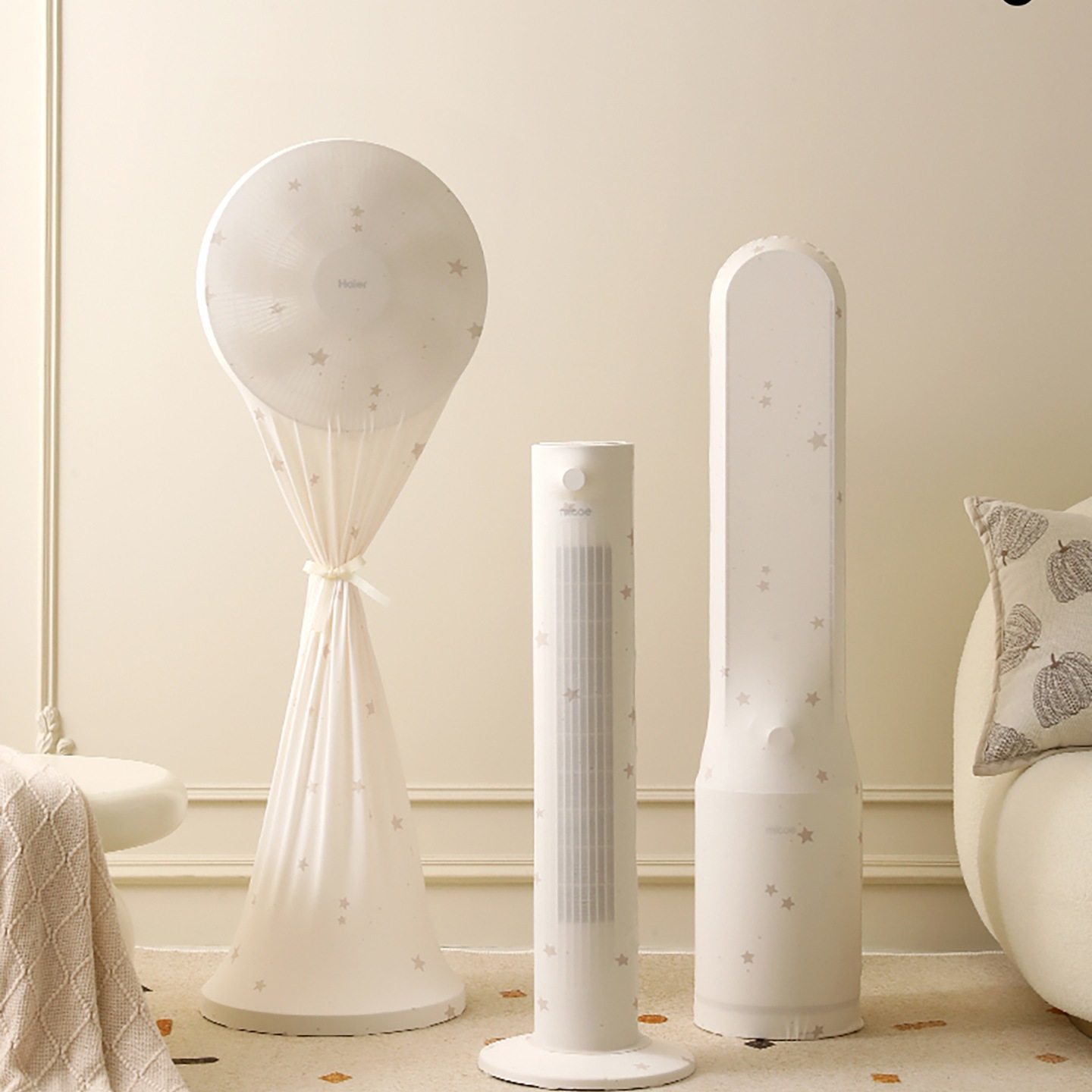 电风扇防尘罩全包通用塔扇落地扇电扇循环扇防尘套防灰保护套