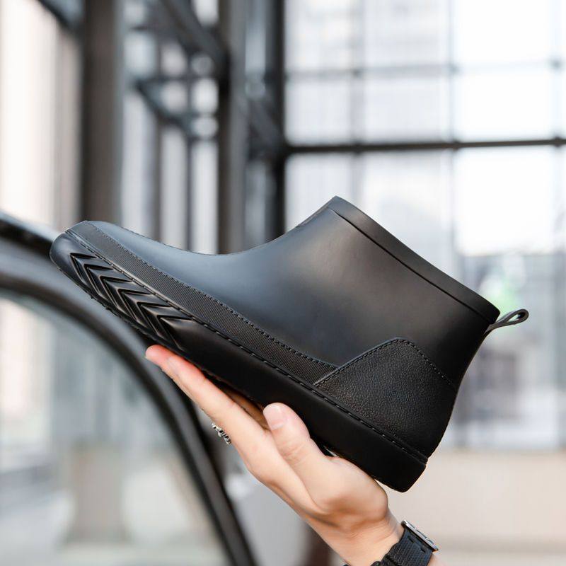 潮流雨鞋四季水鞋男女短筒防滑防水低帮雨靴厨房胶鞋套鞋洗车钓鱼