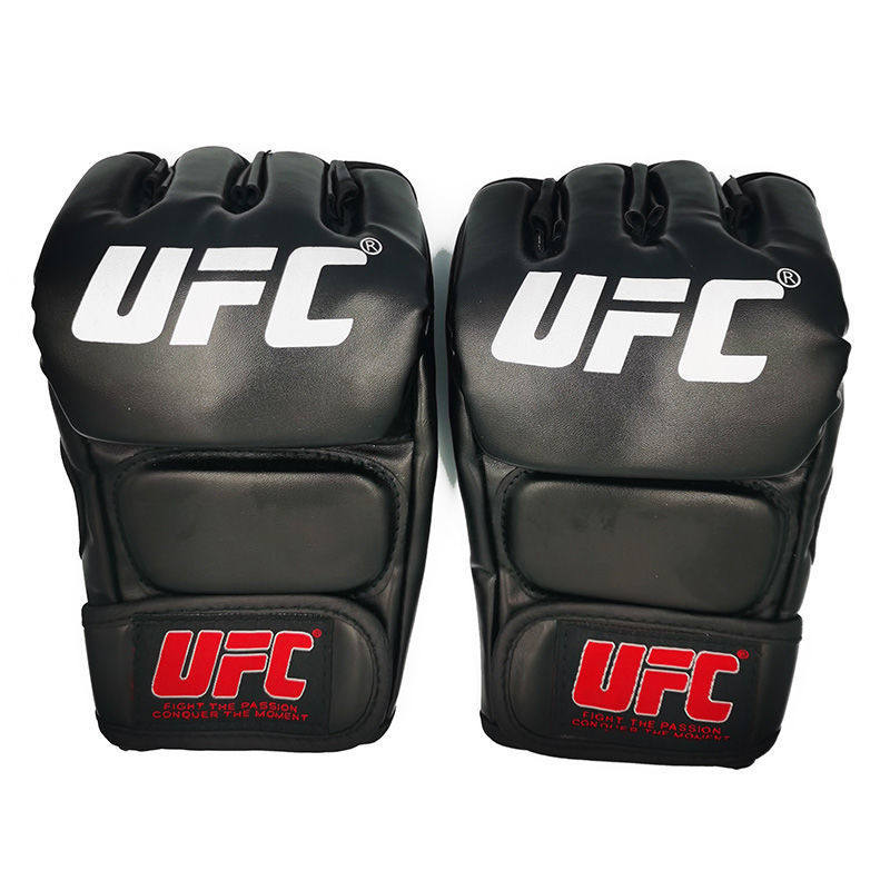 拳击手套搏击男女MMA散打UFC儿童训练成人打沙袋专用专业半指拳套