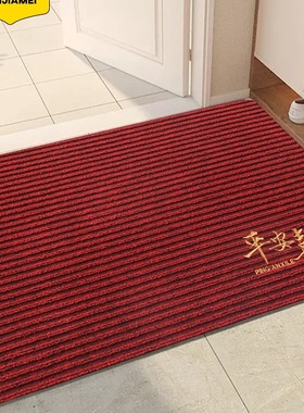 入户门地垫门垫进门2025新款门口家用脚垫地毯红色门外室外防滑垫