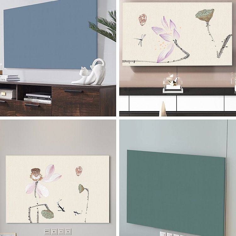 电视机防尘罩套轻奢弹力55寸65英寸75液晶壁挂式中式盖布2025新款