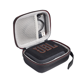适用JBL GO4音响收纳包便携式蓝牙音箱盒迷你音响户外包包抗压防震保护套防摔外壳