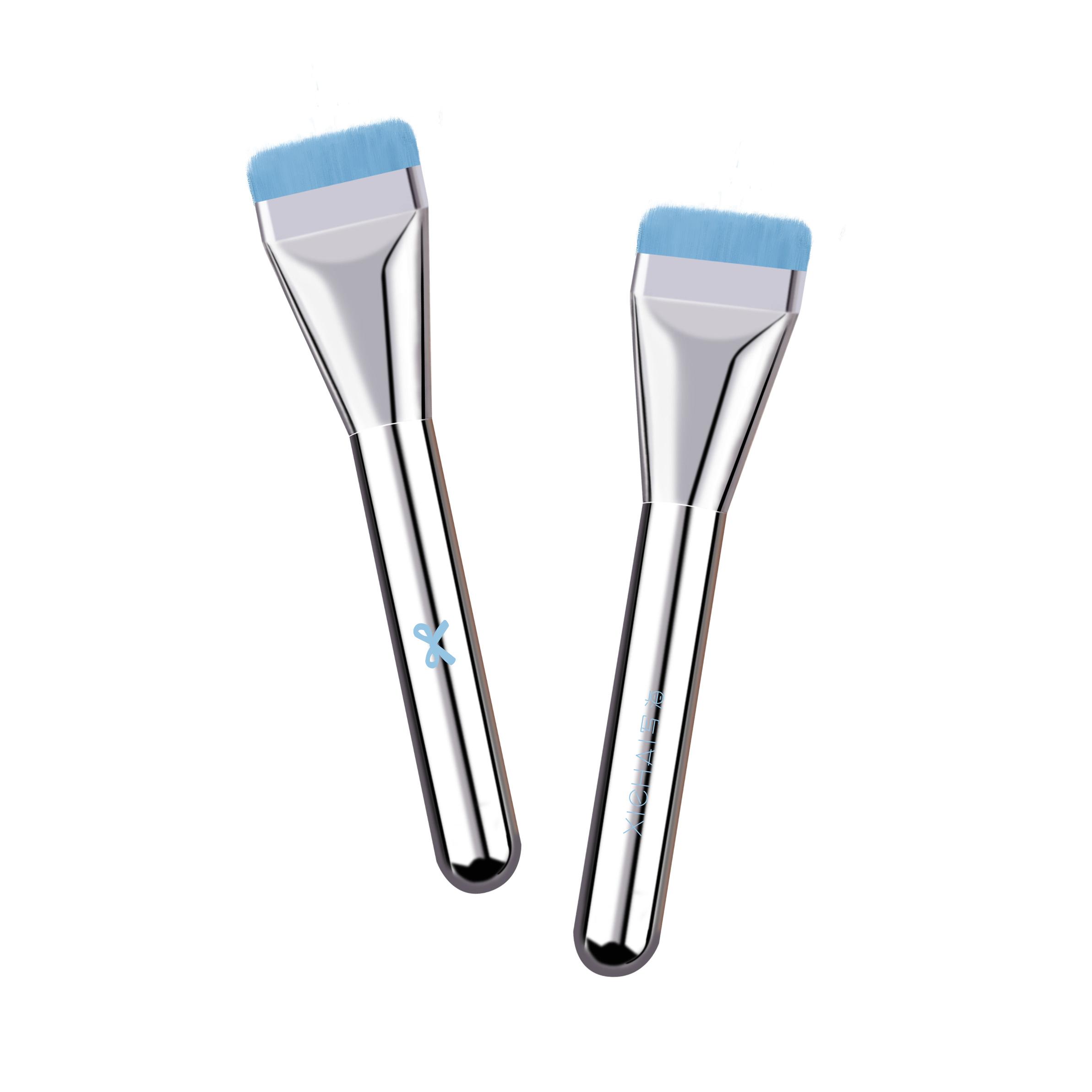 写海一字型粉底刷不吃粉扁头平头底妆刷新手练妆不卡粉