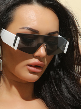 Ladiessungl无框墨镜新