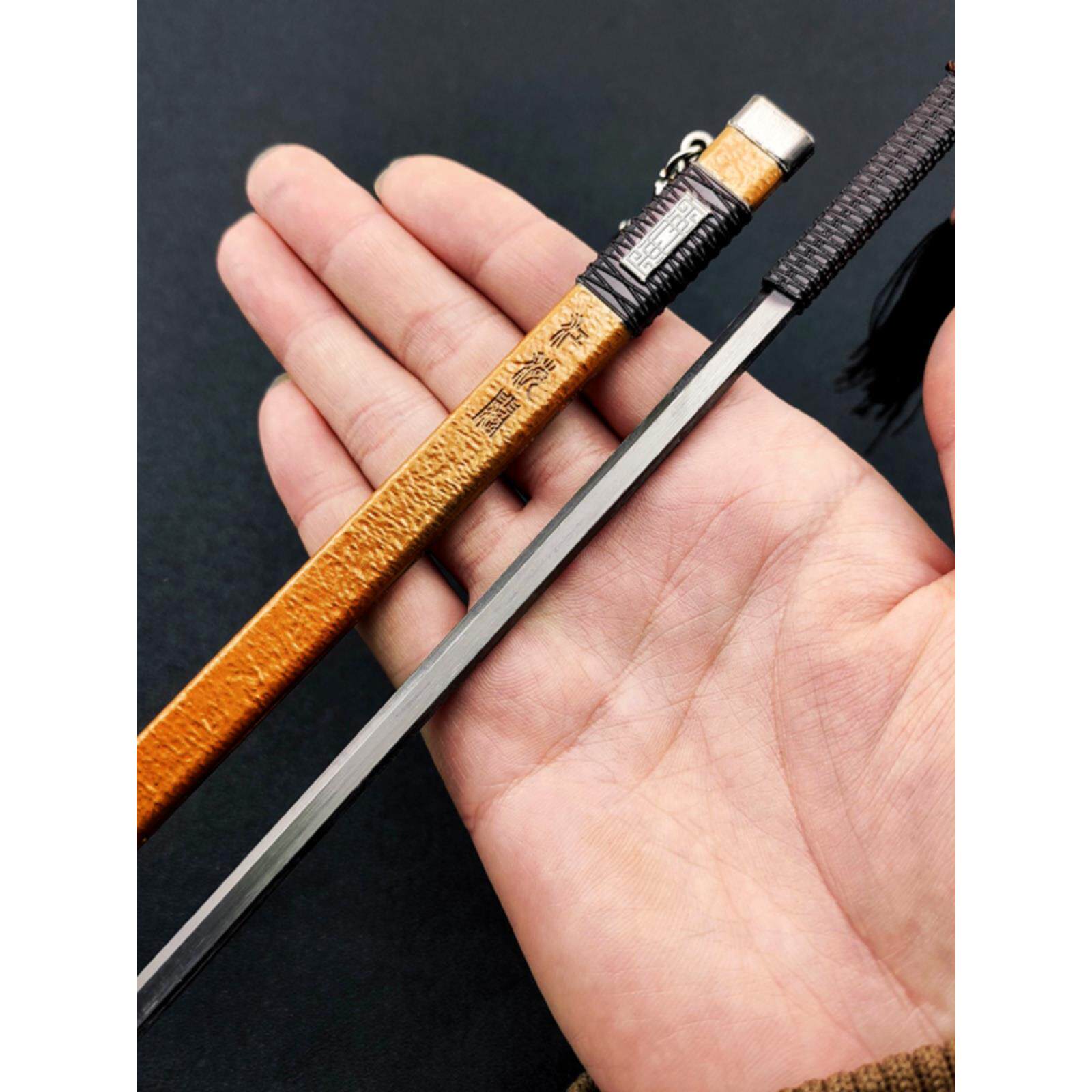 古代剑江海阔剑兵器玩具唐横刀数珠丸太刀武器金属模型永劫无间刀