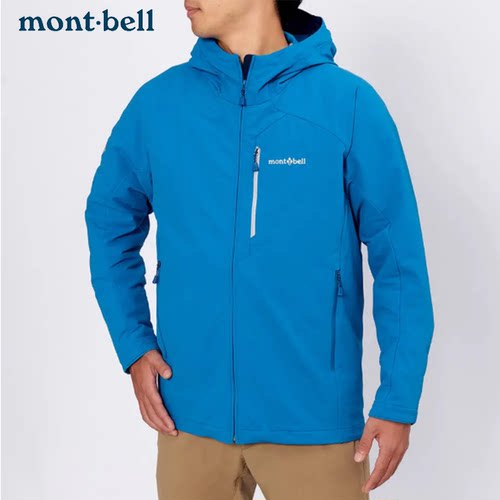 日代montbell男款软壳冲锋衣