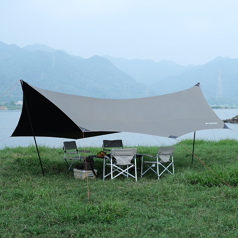 areffa天幕户外遮挡野餐防晒黑胶