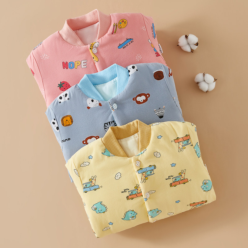 儿童纯棉花棉袄中小学生棉衣外套