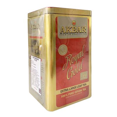 Akbar锡兰红茶大叶金牌原装进口高地250g斯里兰卡罐装 阿克巴原味