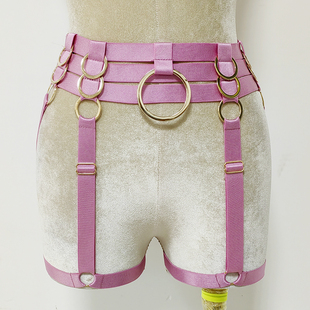 HOPEWIN钢管舞服装女成人专业练功服演出服配带