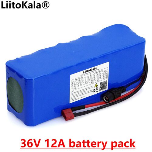 Liitokala 36V 12Ah 18650 10s4p Lithium Battery pack High Pow